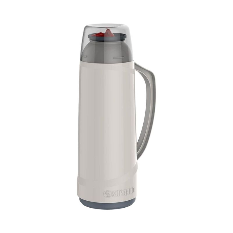 SOPRANO - Termo Soprano Con Boquilla 1 Litro Gris