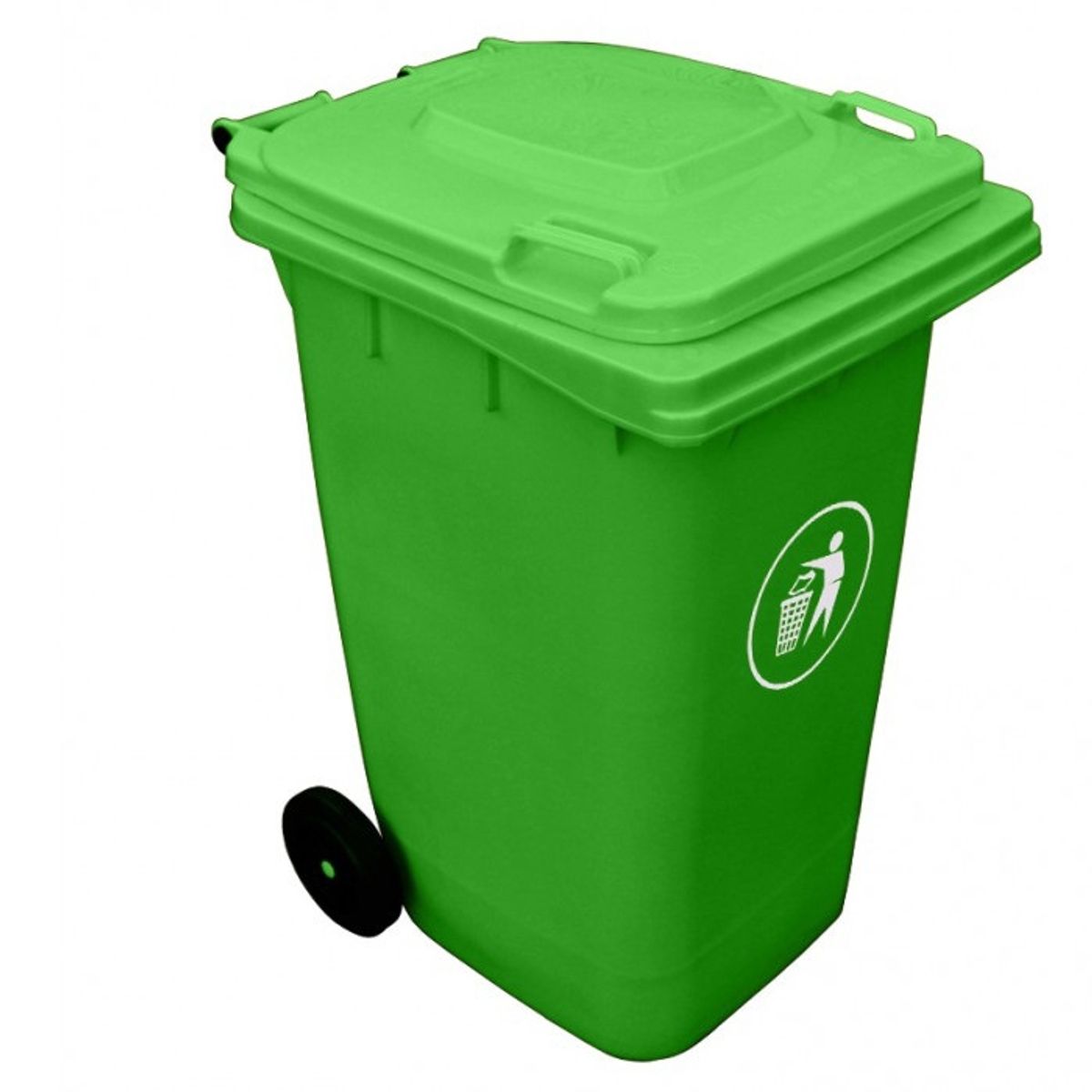 SIGNET CLASSICS - Contenedor Basura 360 Litros Verde Signet Basurero