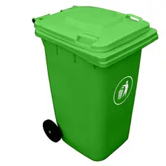 SIGNET CLASSICS - Contenedor Basura Plastico 360 Litros Verde