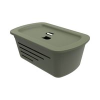 Canasta Organizadora 5L Mate Con Tapa