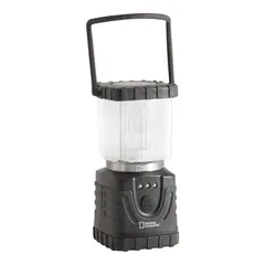 NATIONAL GEOGRAPHIC - Mini Lampara Camping Negra 130 Lm