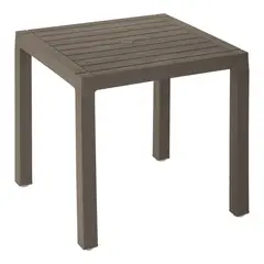 RIMAX - Mesa Baru Mocca 75x75x73Cms