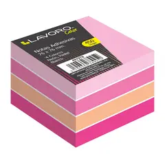 LAVORO - Nota Adhesiva 76x76 mm Rosado