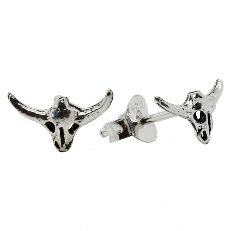 VC ACCESORIOS - Aro Plata Cabeza de Toro
