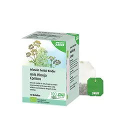 SALUS FLORA - Infusión herbal Kinder anís hinojo x 40 bolsitas - Salus