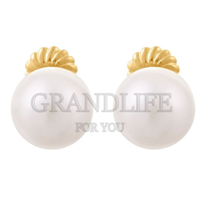 GRANDLIFE - AROS PERLA 5,5 MM ORO 18 KILATES