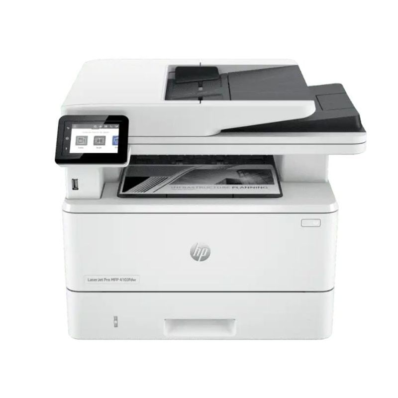 HP - Impresora Multifuncional LaserJet Pro MFP-4103fdw Dúplex