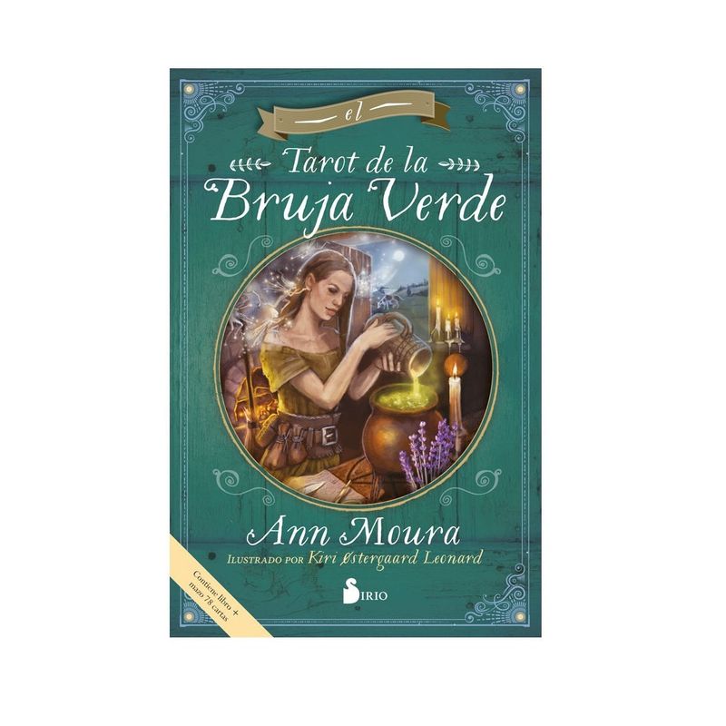 SIRIO EDITORIAL - Libro Tarot De La Bruja Verde (Estuche)