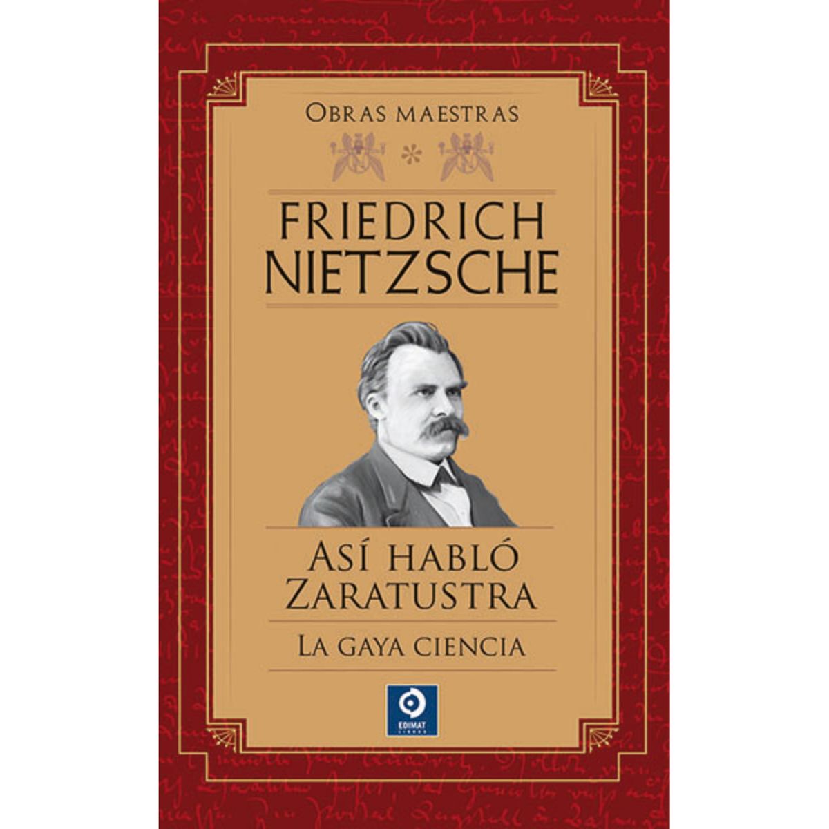EDIMAT LIBROS - Friedrich Nietzsche Volumen I (Obras Maestras)