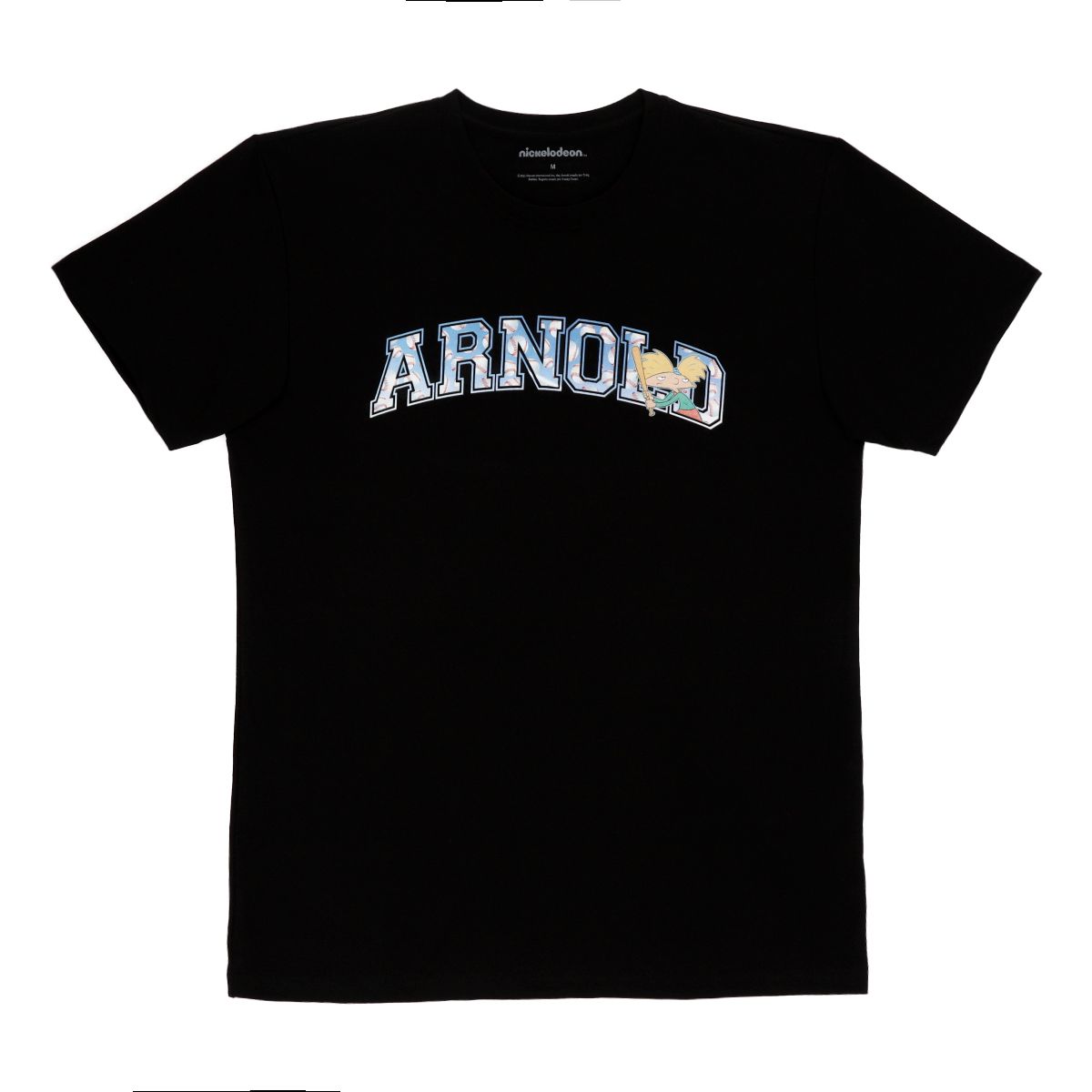 NICKELODEON - Polera Hey Arnold! Baseball Unisex