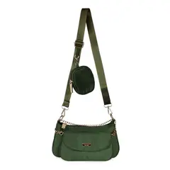KENNETH COLE - Cartera Camy 3 piezas verde