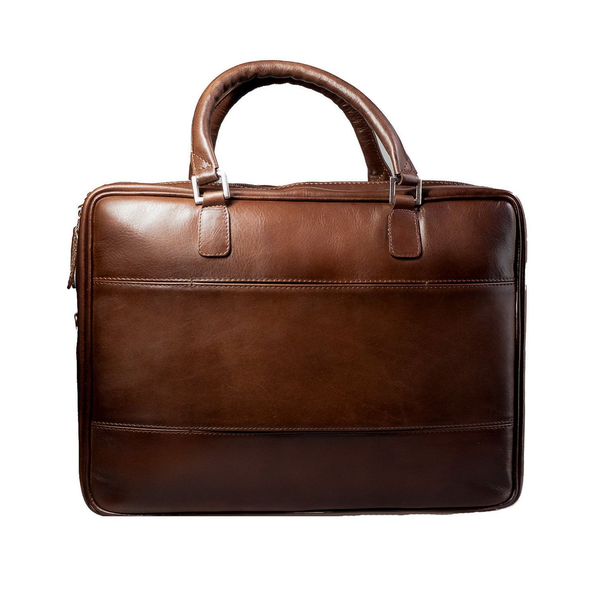 CRAFTMEN - Maletín  Cuero Genuino Color Terra Craftmen