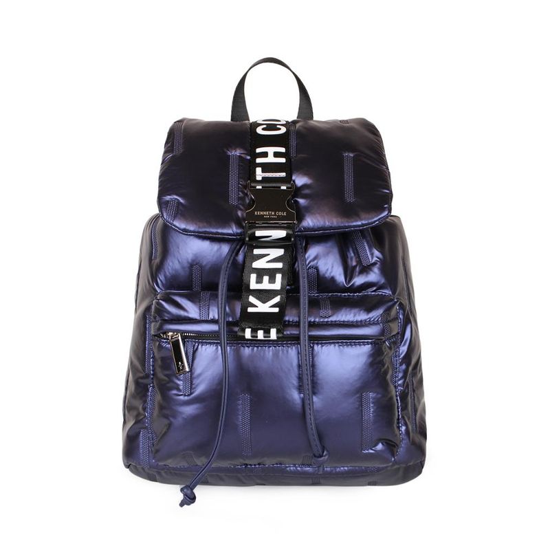 KENNETH COLE - Mochila tornasol Piper metalizada KENNETH COLE