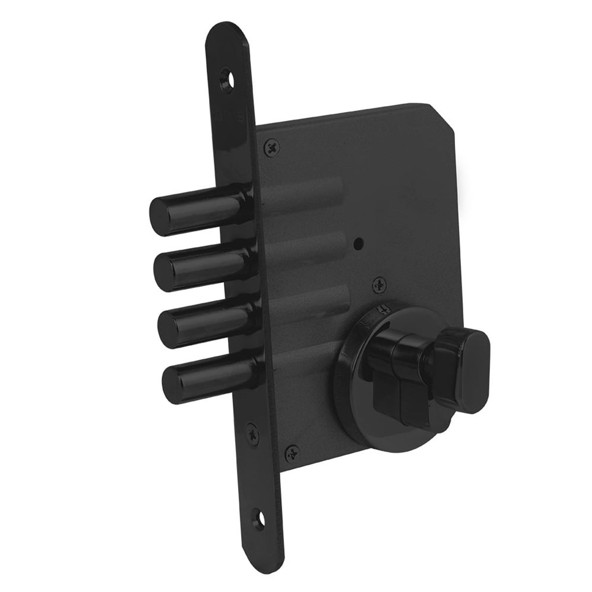 ODIS - Cerrojo Embutir Odis 605 Llave-Seguro - Negro