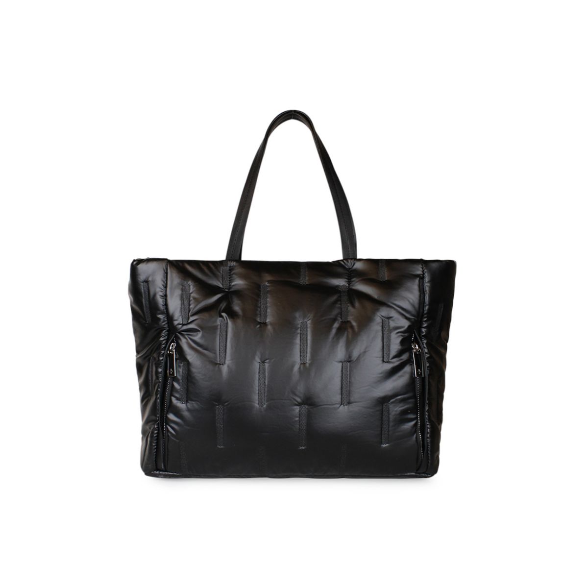KENNETH COLE - Bolso mujer negro metalizado Pipertote KENNETH COLE