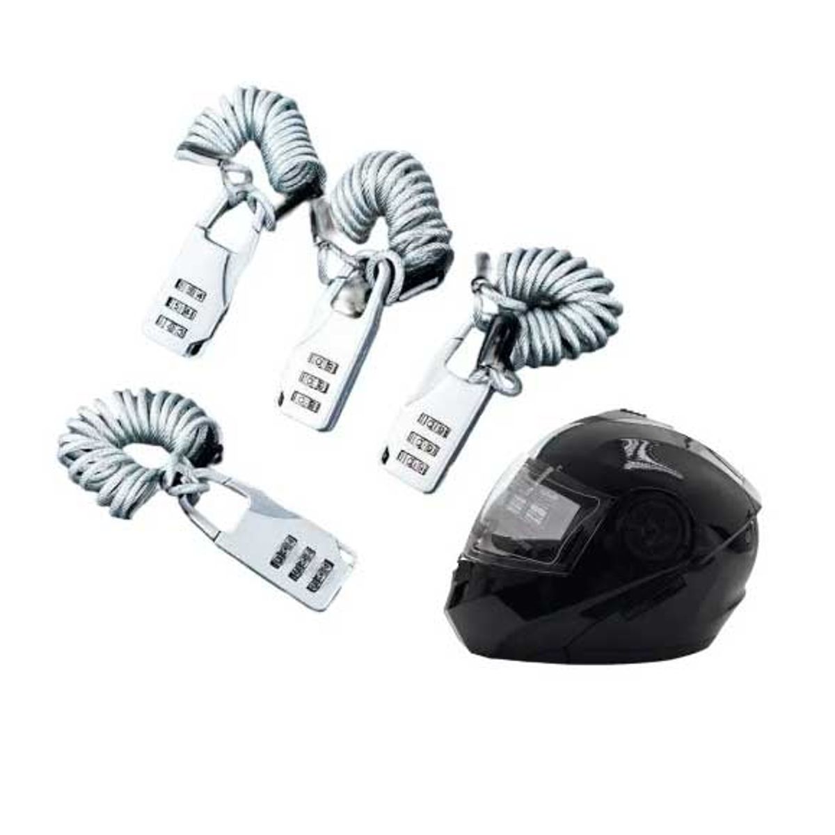 DEFENSOR FOREVER - Candado Para Casco De Moto