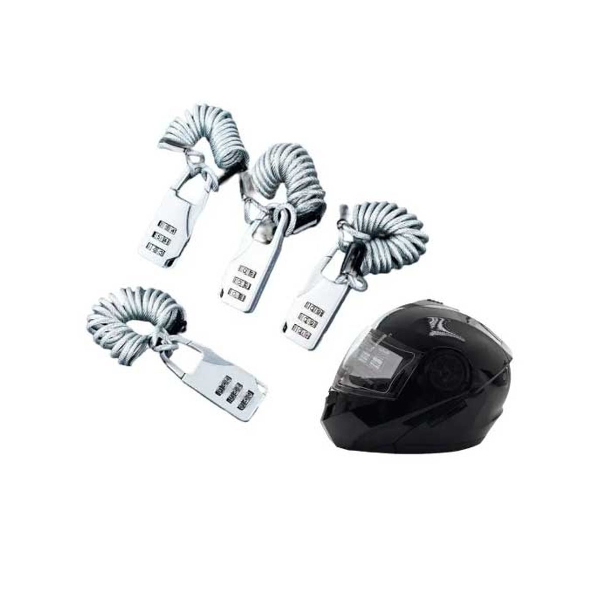 DEFENSOR FOREVER - Candado Para Casco De Moto