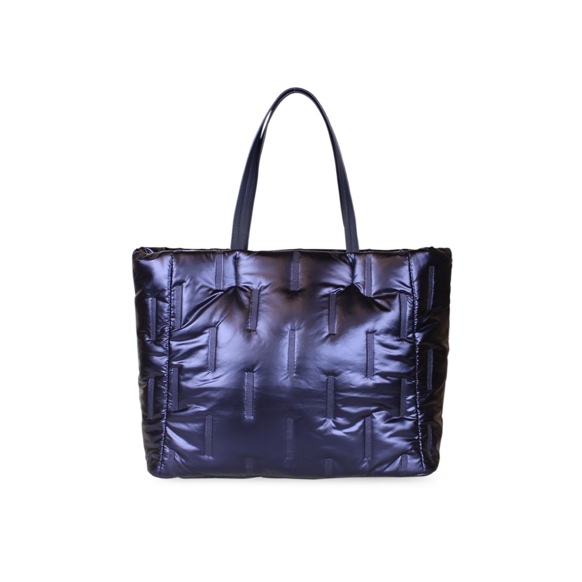 KENNETH COLE - Bolso mujer azul metalizado Pipertote KENNETH COLE