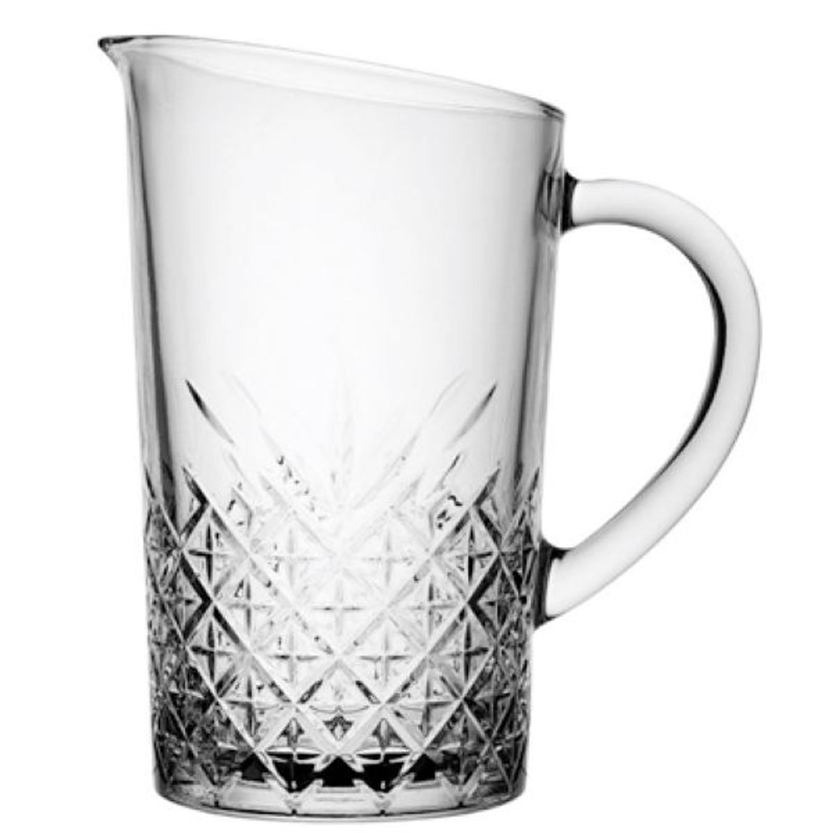 PASABAHCE - Jarra Vidrio Timeless 1.4 Lts Elegante Jugo