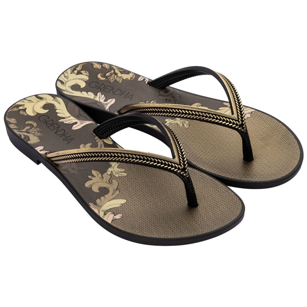 GRENDHA - Sandalia Acai Negro Grendha GRENDHA