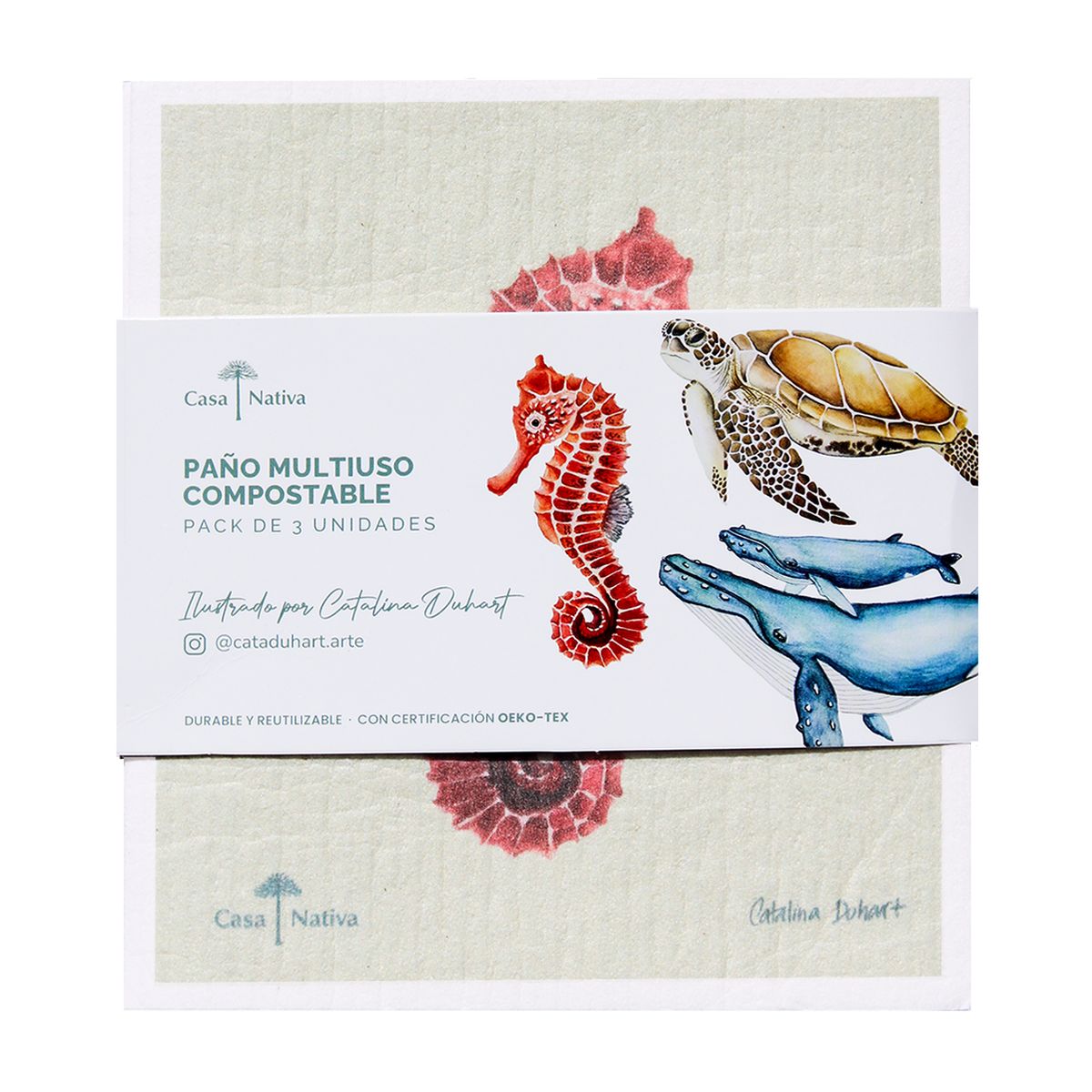 CASA NATIVA - Paños Absorbentes Cata D
