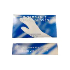 DETODOYMAS - Guantes De Vinilo Talla XL Caja 100 Unidades Certificado
