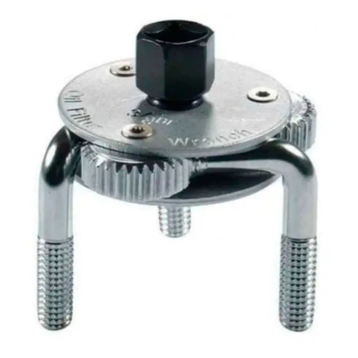 GENERICO - Llave Saca Filtro De Aceite Tipo Araña Universal Crownman.