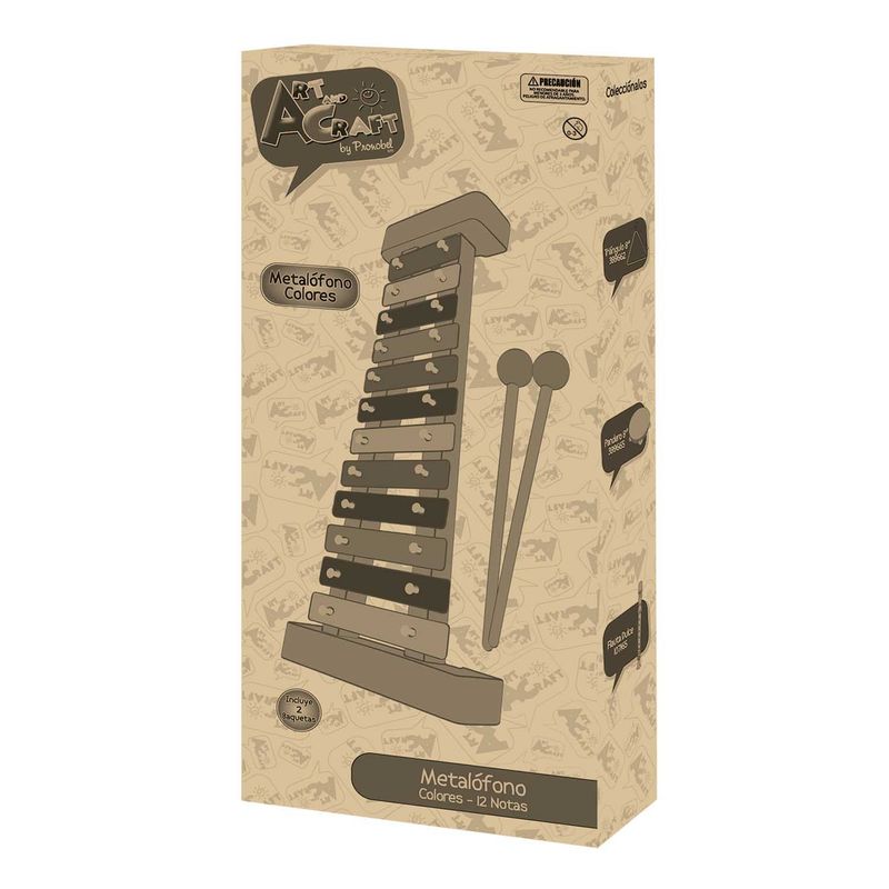 PRONOBEL - Metal fono 12 Notas Art & Craft