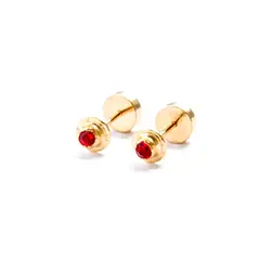 GRANDLIFE - AROS ORO 18 KILATES RUBI ABRIDOR