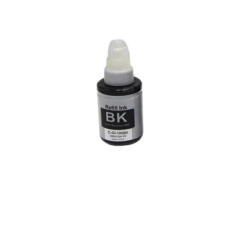 PREMIUM - Tinta GI 190 Negro Compatible con G2100 G2110 G3110 G4110