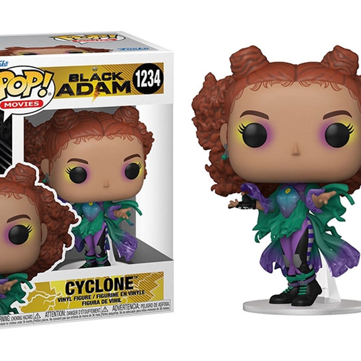 FUNKO - Funko Pop Cyclone N°1234 Black Adam