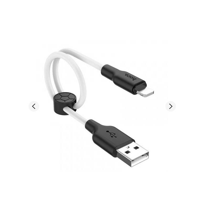 HOCO - Cable Carga Rápida Chico 25cm USB a Lightning iPhone X21 Plus