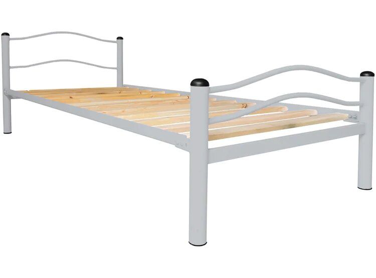 Cama Metalica Wind 1.5 Plaza Plata