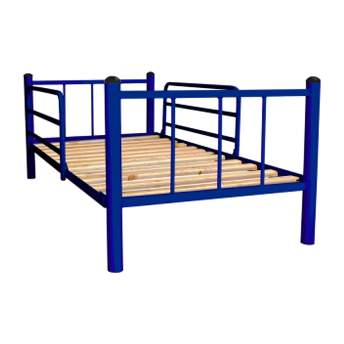 FUTONES Y MUEBLES - Cama Transición Azul