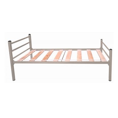 Imagen 2 del producto Cama Metálica 1 Plaza Castaño.