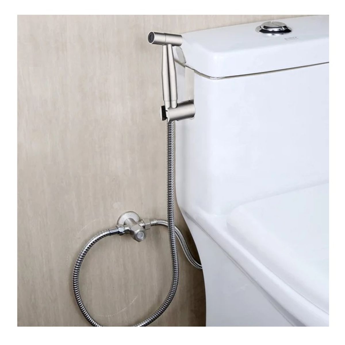GENERICO - Ducha Bidet Arabe Acero Inoxidable Wc Inodoro
