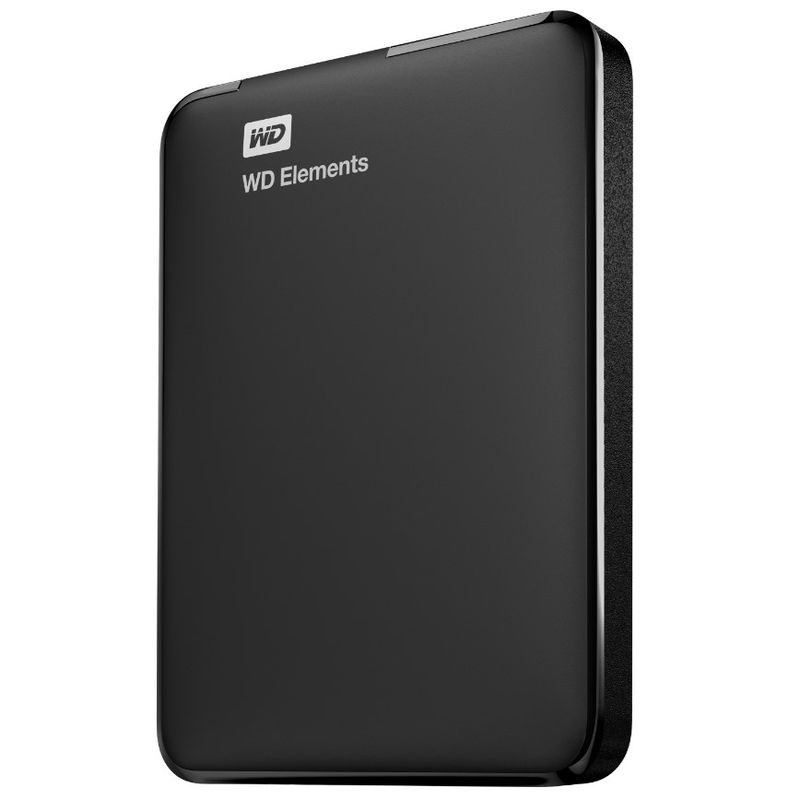 WESTERN DIGITAL - Disco Portátil WD Elements 1TB USB 30 Black