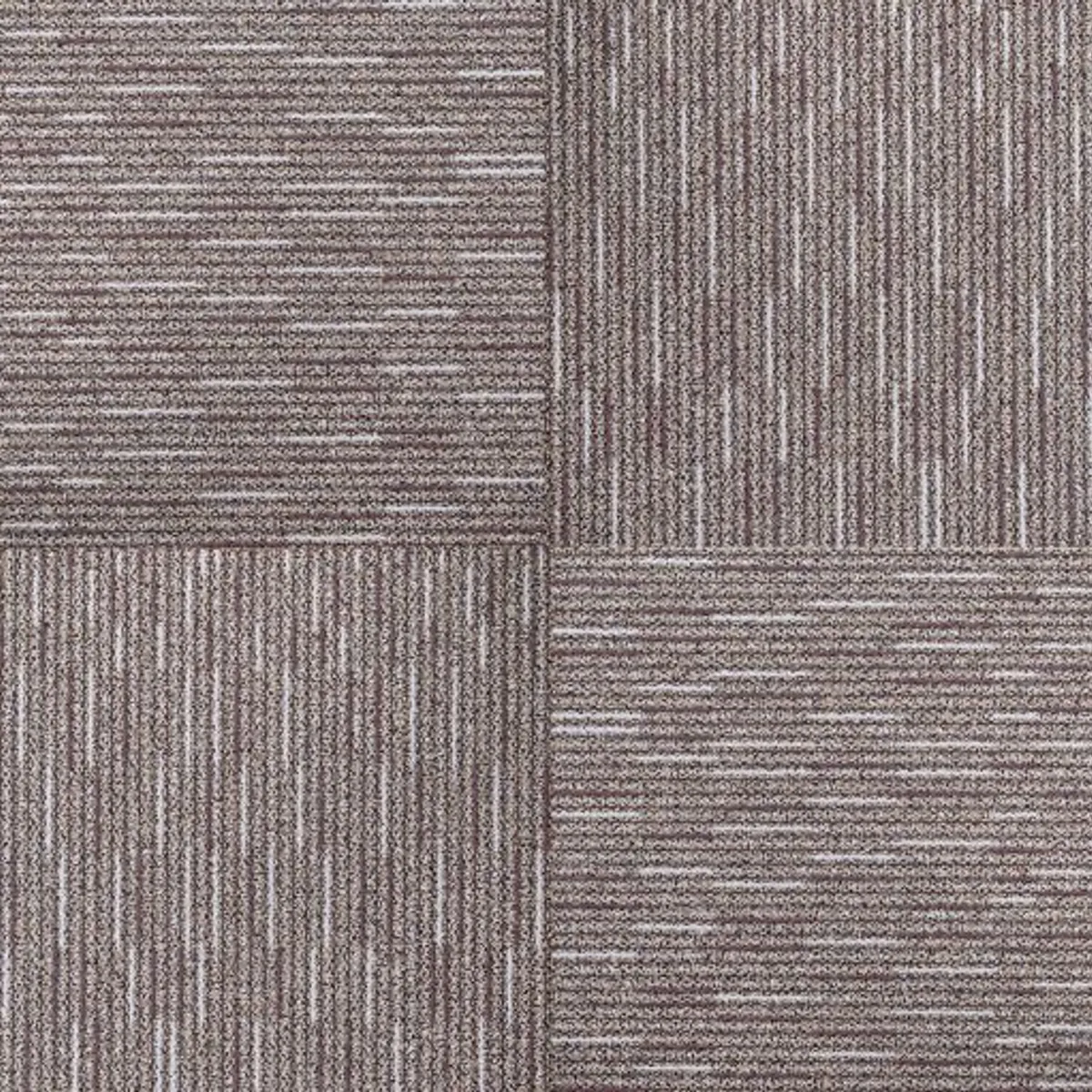 BERTEX - Palmetas Alfombra Bouclé Café 50x50 Cm 20 Unidades 5 m2