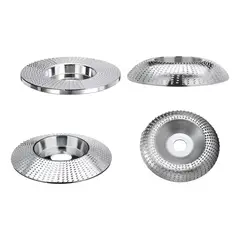 GENERICO - Disco Desgaste De Madera Estándar Chile 22 Mm Lijado Esmeril - Plateado