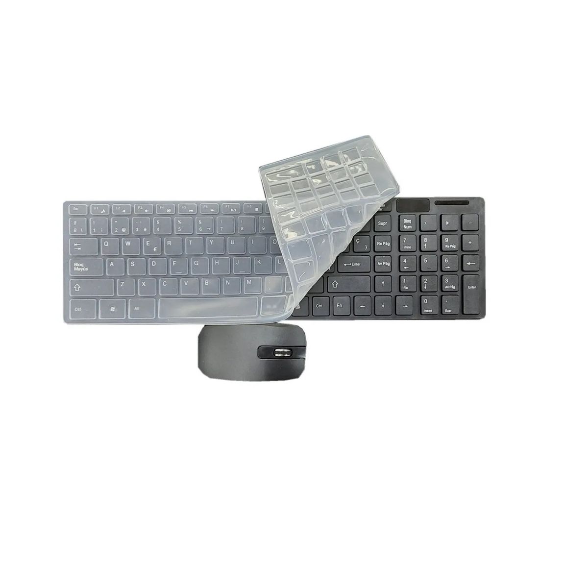 DM - TECLADO MOUSE DM NEGRO K-06 ANTIDERRAME