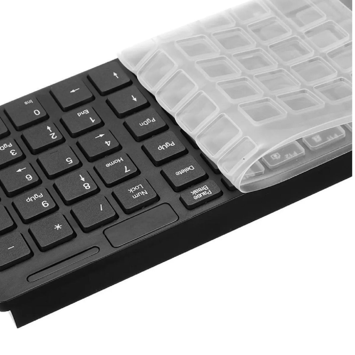 DM - TECLADO MOUSE DM NEGRO K-06 ANTIDERRAME