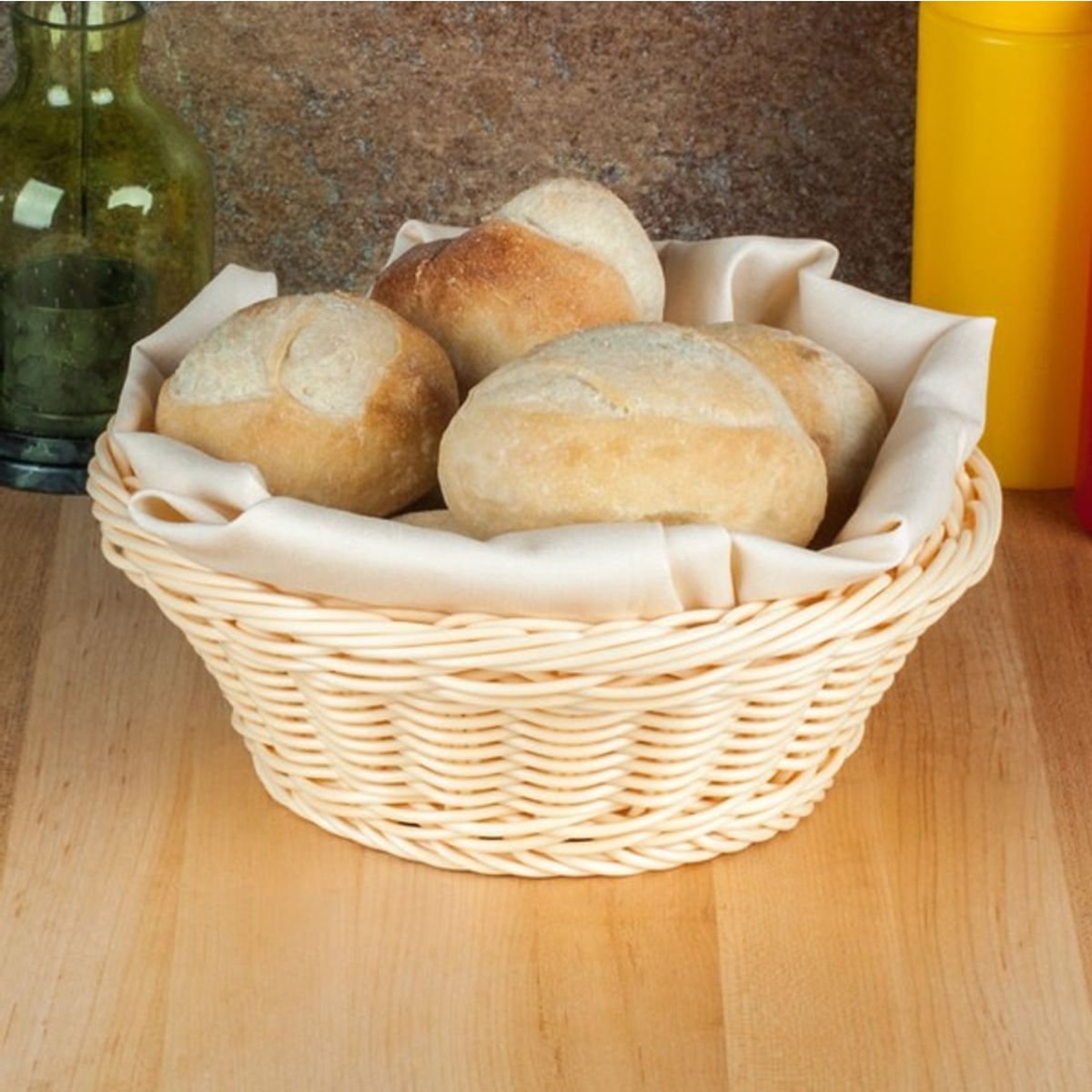 SUNNEX - Panera Rattan Heavy Duty Redonda 23.5X7.5 Cm SUNNEX