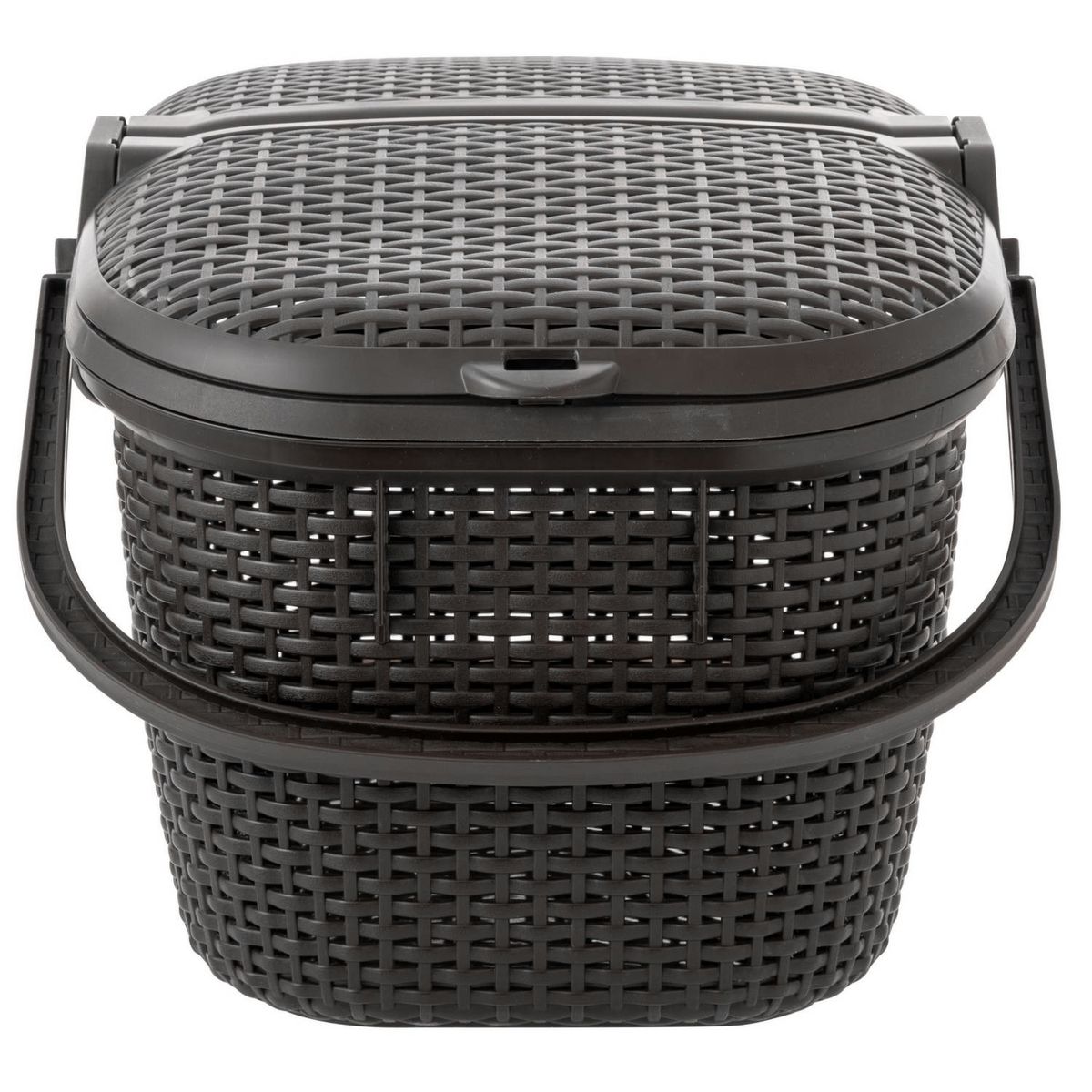 REYPLAST - Canasta Moderno Cesto Ratan Para Alimentos Picnic Camping Café