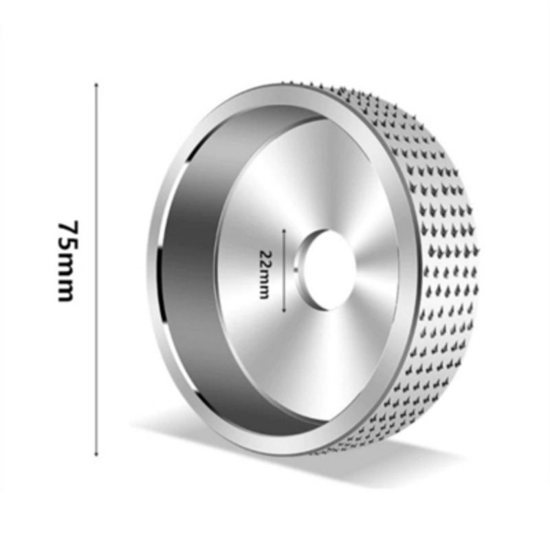 GENERICO - Rueda Disco Abrasivo Para Madera Estándar Chileno Esmeril