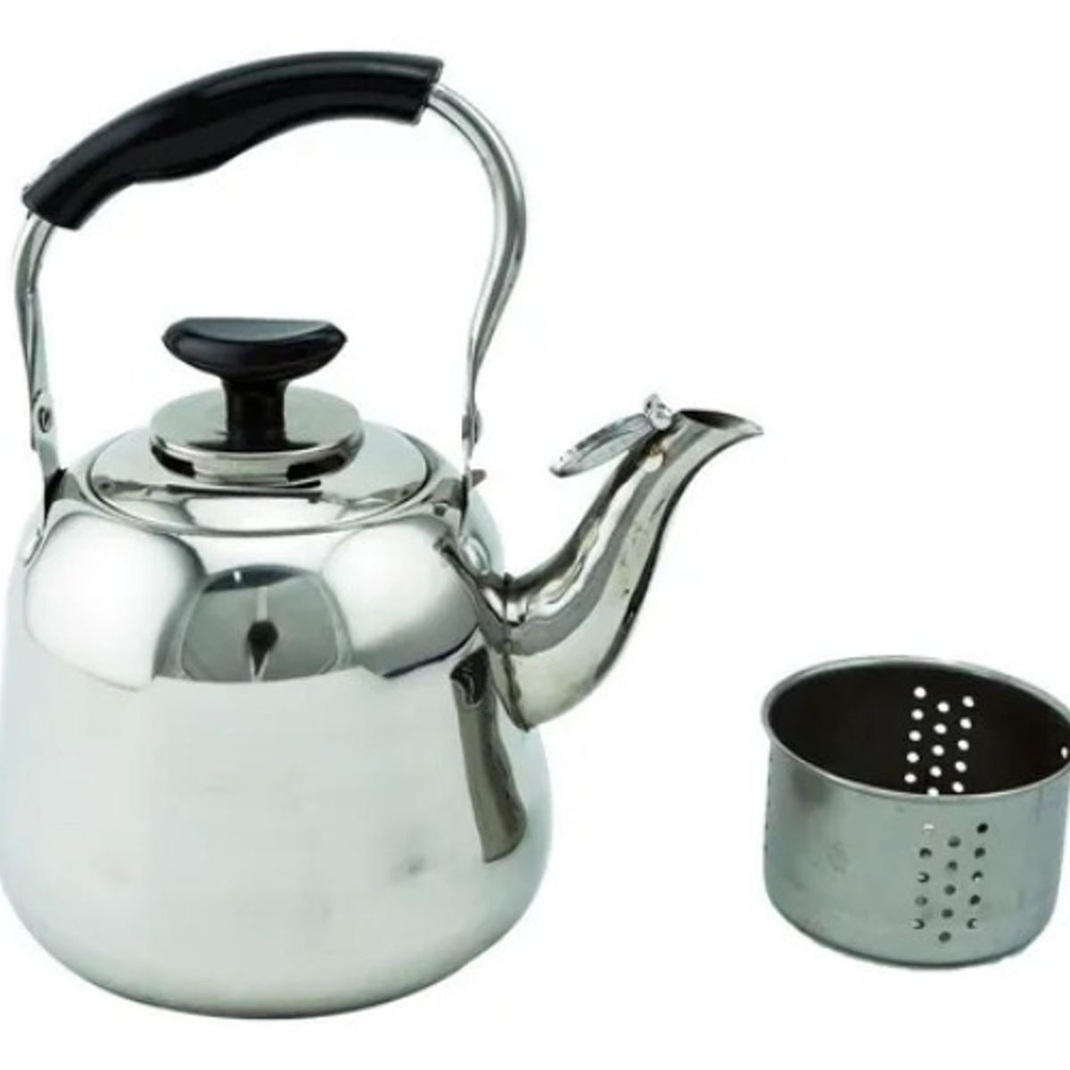 GENERICO - Tetera De Té 1,5 Lt Acero Inoxidable C/filtro Té Infusiones