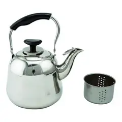 GENERICO - Tetera De Té 1,5 Lt Acero Inoxidable C/filtro Té Infusiones