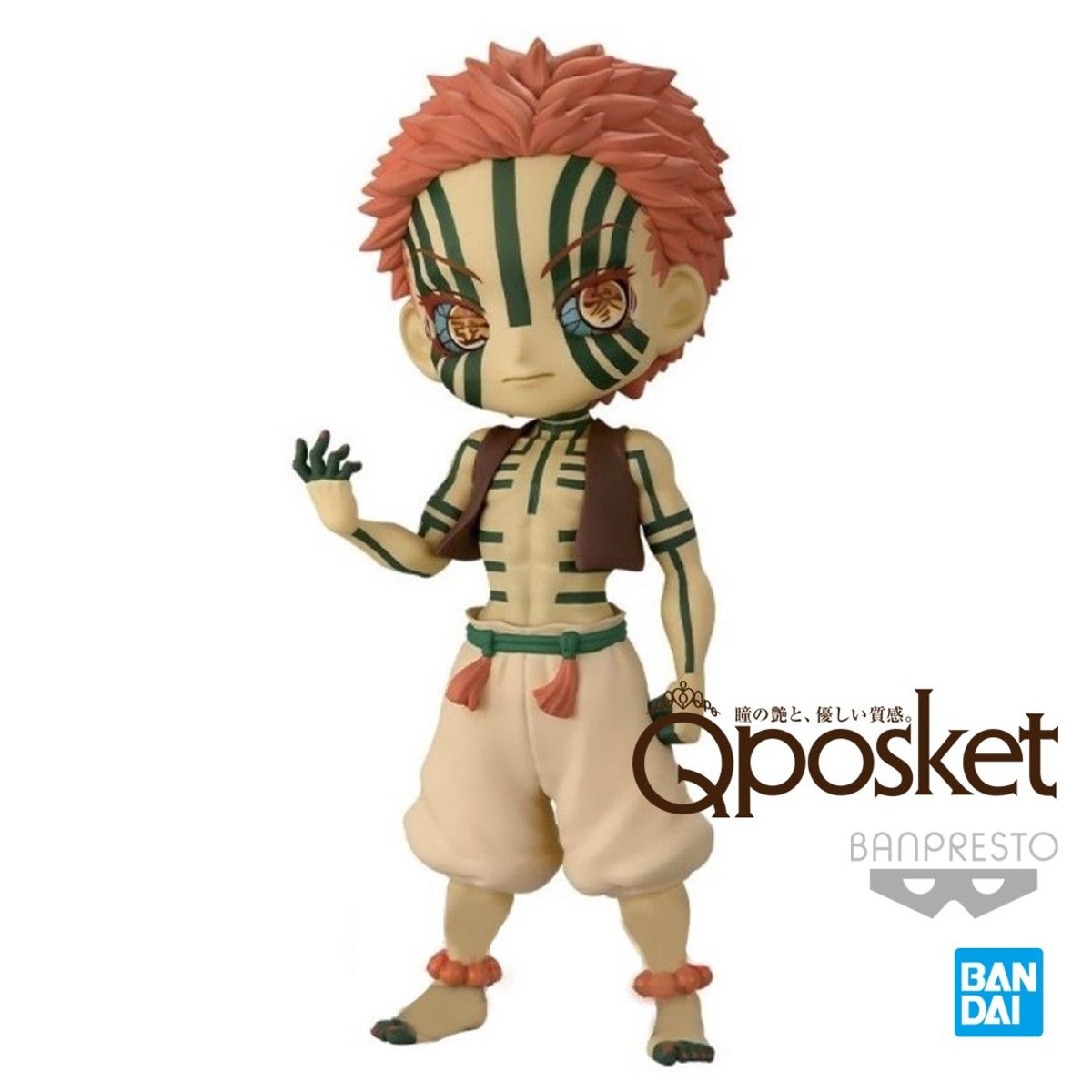 BANPRESTO - Demon Slayer Akaza Ver B Q posket Banpresto Bandai