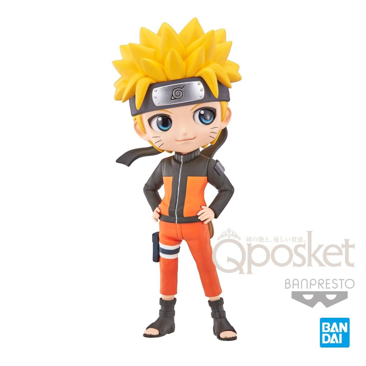 BANPRESTO - Naruto Shippuden Naruto Uzumaki Ver A Q posket Banpresto