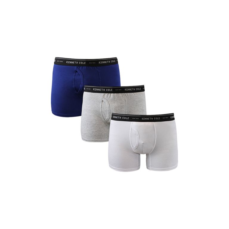 Boxer pack3 colores Gris S