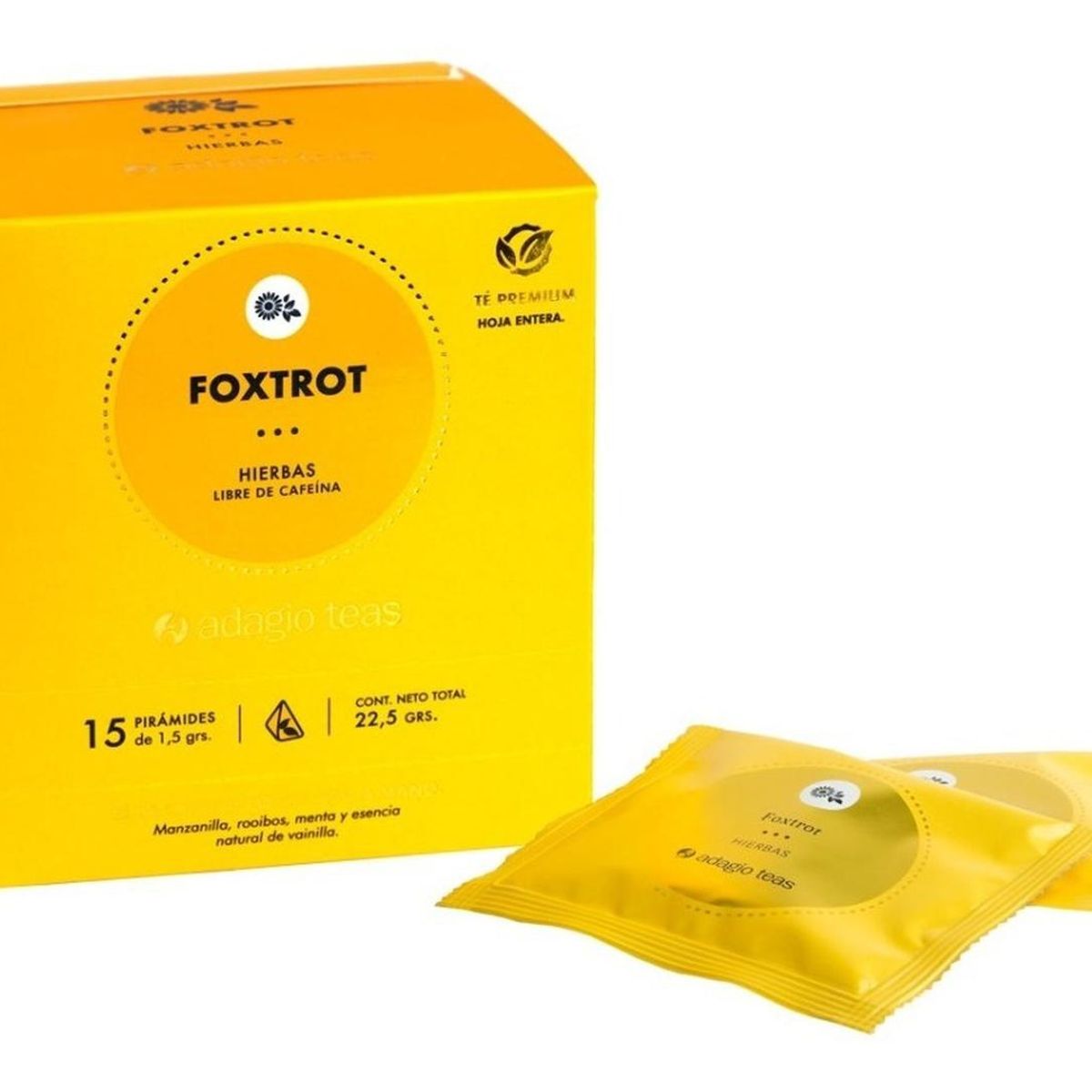 ADAGIO TEAS - Adagio Teas Caja 15 Teabags Foxtrot